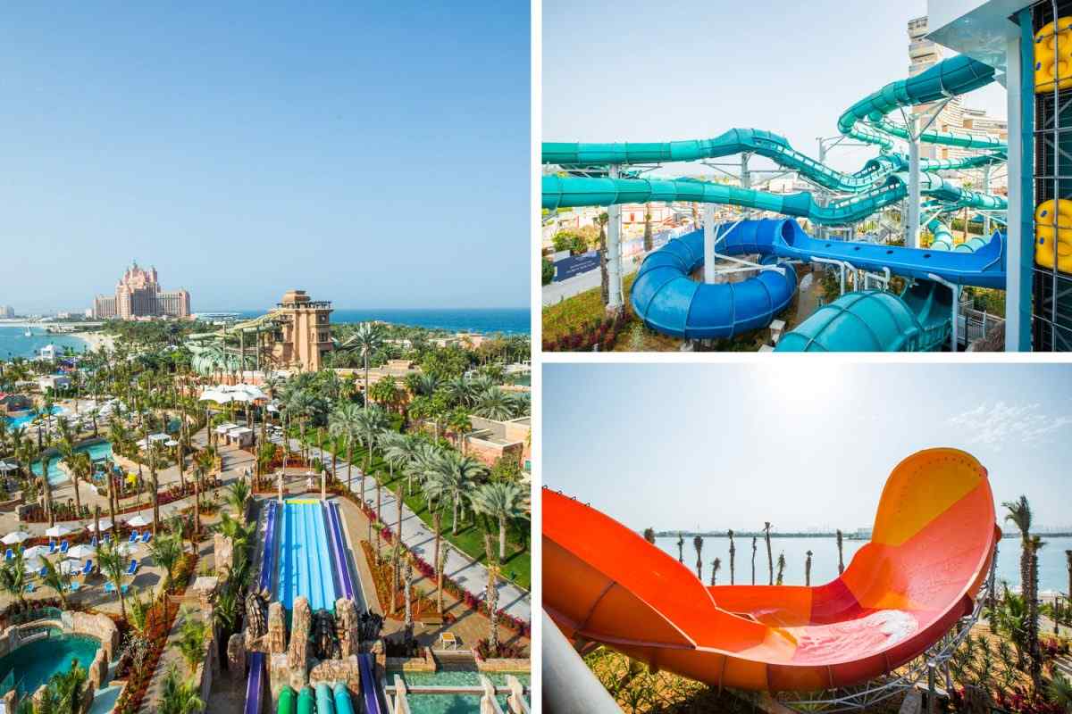 Nestled at the heart of The Palm in Dubai, Atlantis Aquaventure Waterpark captivates visitors of all ages.