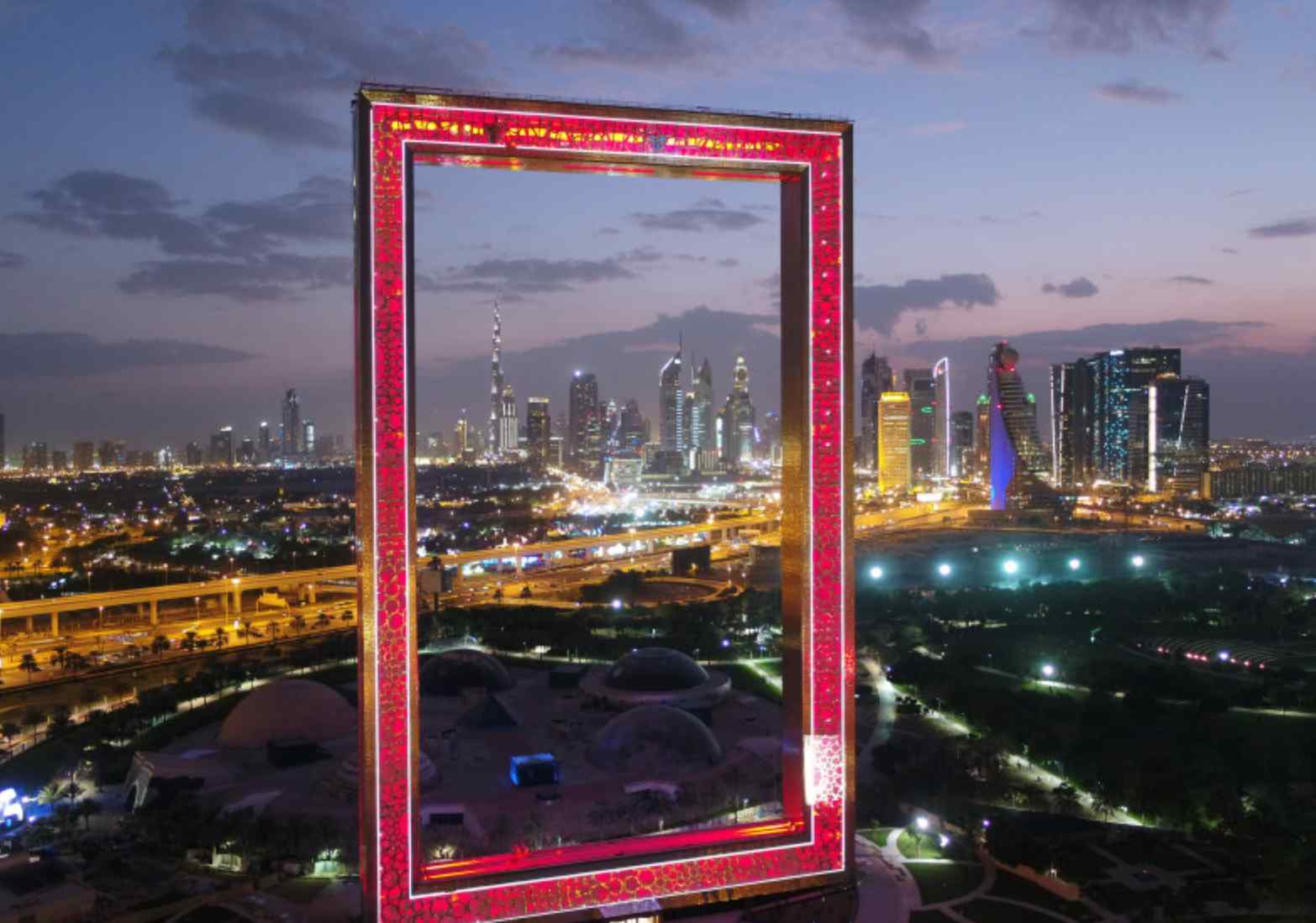 The price of Dubai frame tickets depends on the visitors' age.